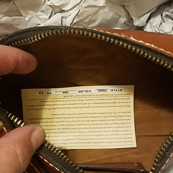 Patricia Nash small leather bag - Picture 5 of 5